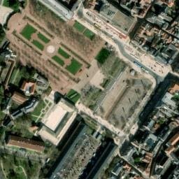 Vue satellite de Parking République à Longeville-lès-Metz