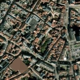 Vue satellite de Parking Saint-Simplice à Metz