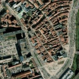 Vue satellite de Parking Coislin à Metz