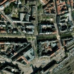 Vue satellite de Parking Gare Charles de Gaulle à Metz