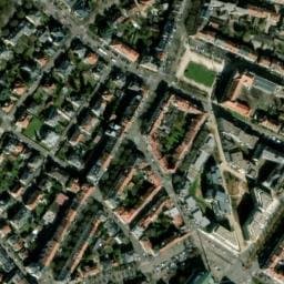 Vue satellite de Parking Maud'huy à Montigny-lès-Metz