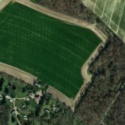 Vue satellite de Camping Les Etangs du Bois-Guillaume à La Chapelle-Hareng