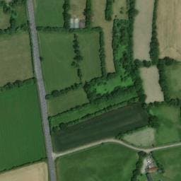 Vue satellite de Aire accueil camping-car > La Renaudière Féret à Brainville