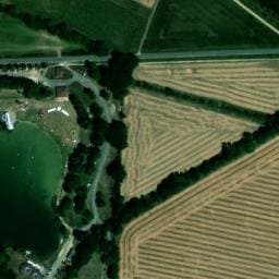 Vue satellite de Aire pour camping-car - Base de loisirs du Colvert à Fresnes-en-Woëvre