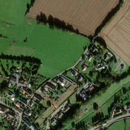 Vue satellite de Camping à la Ferme du Bout de la Ville à Amayé-sur-Orne
