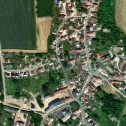 Vue satellite de La Tiny House de l'Ouchette à Brégy