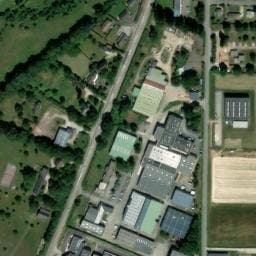Vue satellite de Aire de Camping car park - Bernay à Bernay