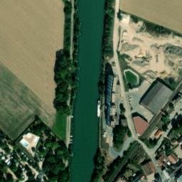 Vue satellite de Sous Le Clocher à Dormans