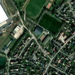 Vue satellite de Aire de camping-car à Vémars à Vémars