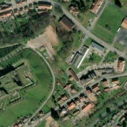 Vue satellite de Aire de camping-car à Hanviller à Hanviller
