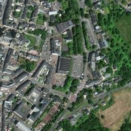 Vue satellite de Parking bus > Place de la croûte à Coutances