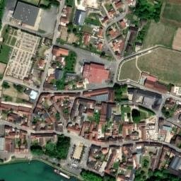 Vue satellite de Aire de stationnement Mareuil sur Ay à Magenta