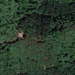 Vue satellite de Abri face au Froensbourg à Niedersteinbach