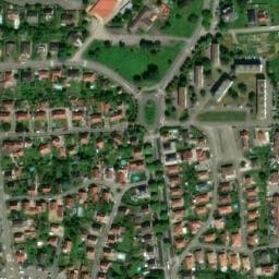 Vue satellite de Aire de stationnement pour camping-car - Foire à Wissembourg
