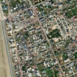 Vue satellite de Parking bus > Passous à Agon-Coutainville