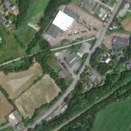 Vue satellite de Parking bus > Bowling à Saint-Pierre-de-Coutances