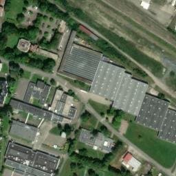 Vue satellite de Aire de services pour camping-car - Pépinière à Wissembourg