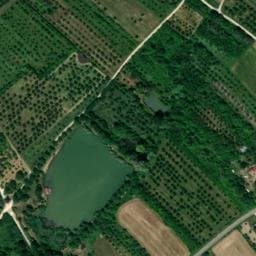 Vue satellite de Cabane-tente perchée camping du bois joli à Thillot
