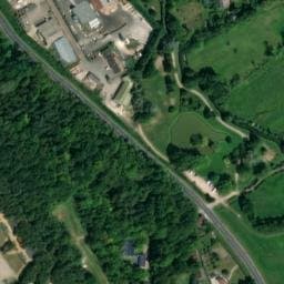 Vue satellite de Aire de Campingcar d'Orbec à La Vespière-Friardel