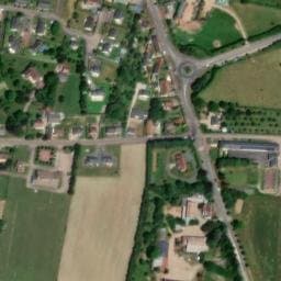 Vue satellite de Aire de camping-car à Grainville-Langannerie à Grainville-Langannerie