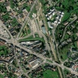 Vue satellite de Aire de camping-car à Aigleville à Aigleville