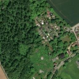 Vue satellite de Parc résidentiel de loisirs les Tulipiers à Thieux