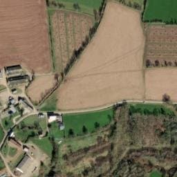 Vue satellite de aire de la Ferme de la Pallière à Condé-sur-Vire