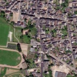 Vue satellite de Camping de Livarot à Livarot-Pays-d'Auge