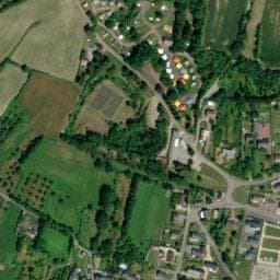 Vue satellite de Camping des Gravelets à Hauteville-sur-Mer