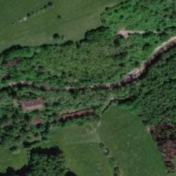 Vue satellite de Aire de stationnement pour camping-car Lembach (2) à Lampertsloch