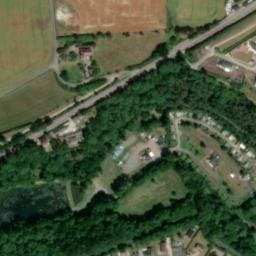 Vue satellite de Aire de camping-car à Croisilles à Croisilles