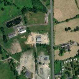 Vue satellite de Camping à Orval sur Sienne à Orval sur Sienne