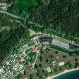 Vue satellite de Camping  municipal les Mouettes à Scheibenhard