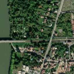Vue satellite de Camping du Pont à Trilport