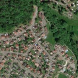 Vue satellite de Aire de Services Artisanale Niederbronn-les-Bains à Niederbronn-les-Bains