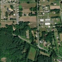 Vue satellite de Les Peupliers à Tourneville-sur-Mer