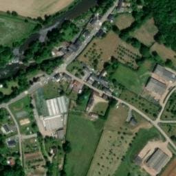Vue satellite de Camping Les Rivières à Esson