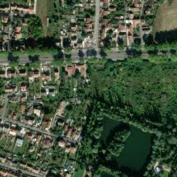 Vue satellite de Les Troënes à Trilport