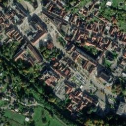 Vue satellite de Parking du Bureau Central à Niederbronn-les-Bains