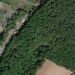 Vue satellite de Aire de stationnement pour camping-car - La Castine à Reichshoffen