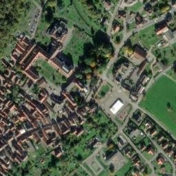 Vue satellite de Place du Couvent à Oberbronn