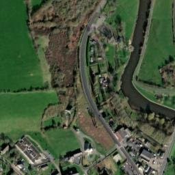 Vue satellite de Camping municipal de Pont-Farcy à Sainte-Marie-Outre-l'Eau