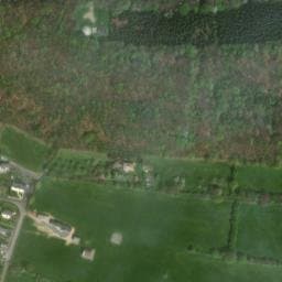 Vue satellite de La Maison des Bruyères à Souleuvre en Bocage