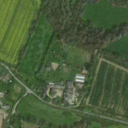 Vue satellite de La Ferme d'Escures à Terres de Druance