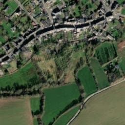 Vue satellite de Camping rural La Trouverie à Sainte-Marie-Outre-l'Eau