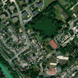 Vue satellite de Camping de Châlons-en-Champagne à Sarry