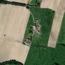 Vue satellite de Aire de Camping Car de la Ferme Nat'Lait à Crouttes