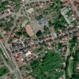 Vue satellite de Dépose bus - gare à Reichshoffen