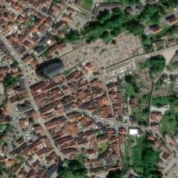 Vue satellite de Parking bus - Cimetière à Reichshoffen