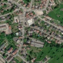 Vue satellite de Dépose bus - rue des cuirassiers II à Reichshoffen